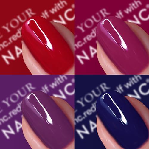 Nails.INC Leave Them On Red Nail Polish Set, Long Lasting Nail Color, Cruelty Free, Vegan, Includes Strand Lane, Montreal Place, Waterloo Bridge, and Temple Place - Image 7