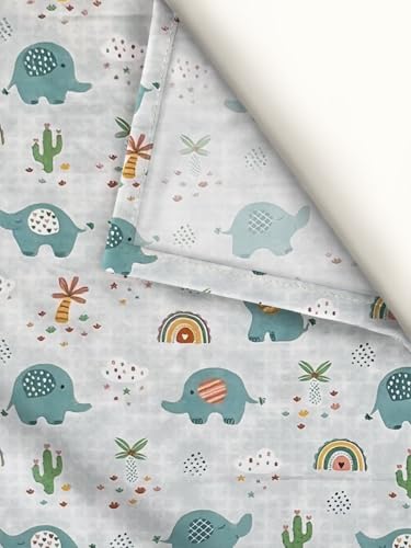 Image of Weave & Decor Kids Dedsheets Single Bed 60x90 Inches with 1 Pillow Cover 20x30 inch, Cotton Blend, Soft & Lightweight.