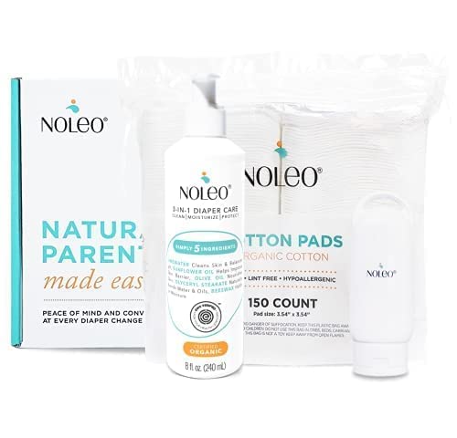 NOLEO Diaper lotion + Cotton pads (BABY BOX)