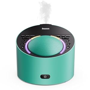 Sound Machine of Sound Therapy,Aroma Therapy 4in1 with White Noise Sound Machine,Aroma Diffuser,Schuamann Wave,Smart Lights,Your Better Routine of Sleep,Relaxing at Home,Office,for Baby,Kids,Adults.