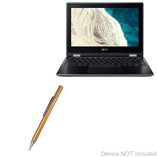 Stylus Pen for Acer Chromebook Spin 511 (R752T) (Stylus Pen by BoxWave) - FineTouch Capacitive Stylus, Super Precise Stylus Pen for Acer Chromebook Spin 511 (R752T) - Champagne Gold