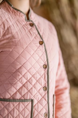 Image of Reversible Jacket for Women | Double Sided Quilted Jacket | Reversible Winter Jacket for Women | Stylish Ethnic Printed Jacket | Warm & Comfortable Casual Outerwear