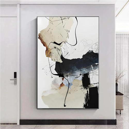 Art mural abstrait salon moderne : affiches et impressions murales sur toile 20x30
