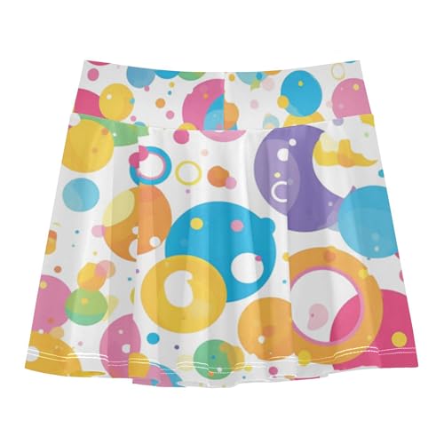 Tennis Skirt for Girls with Built-in Shorts Flowy Skort for Little Girl Kids Pleated Tennis Skirt with Pockets2