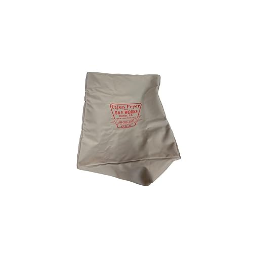 R&V WORKS Cubierta para freidora de lona de 4 y 6 galones con lona pesada de 600 denier