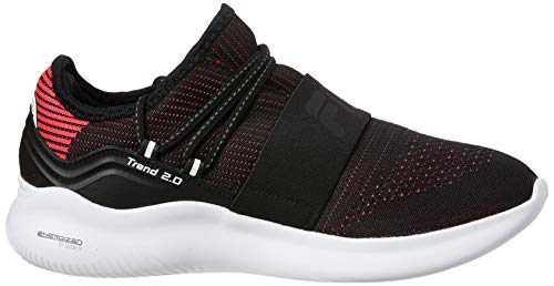 Tênis, Trend 2.0, Fila, Feminino, Preto/Rosa/Branco, 37