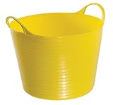 Tubtrugs SP14YF Flexible Yellow Small 14 Liter/3.7 Gallon Capacity