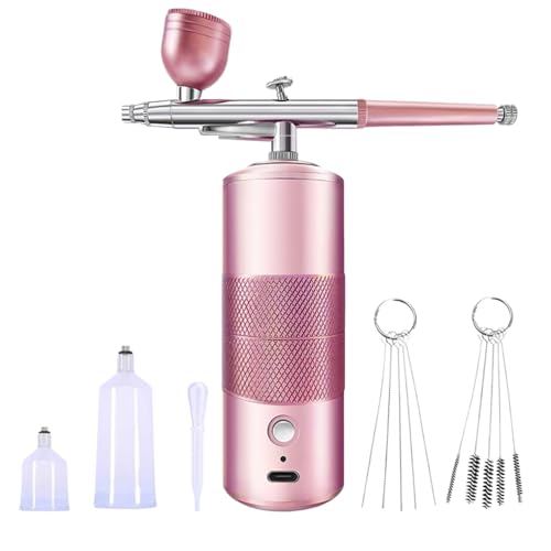 Kit de aerógrafo para uñas | Pulverizador de esmalte de uñas,kit de spray pintura inalámbrica para el cabello zapatos grafiti pastel,Maquillaje facial Graffiti
