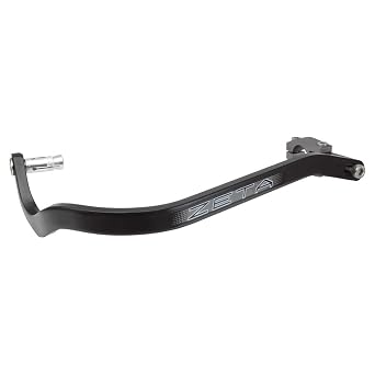 Zeta Racing Armor Hand Guard Bended Black ZE72-0101