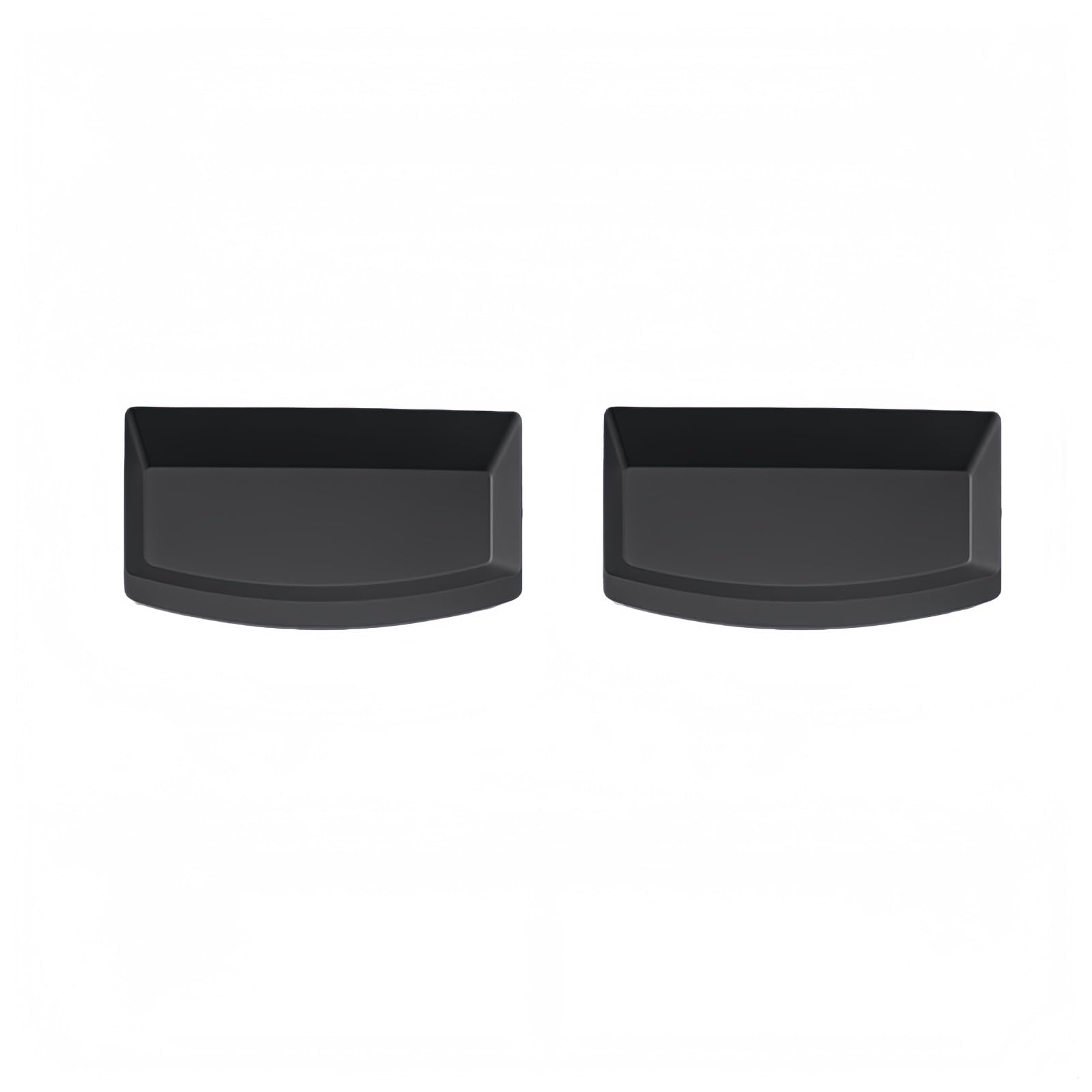 bssyung Center Console Organizer Under for Seat Storage Box Organizer for Tesla for Model Y Juniper 2025 2026 Underseat Tray Bin Trash(2pcs)