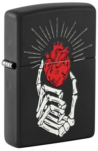 Image of Zippo Punk Skull Design Frequency,Windproof Pocket Lighter, Without Fuel and Gas