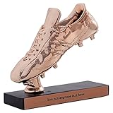 Trophies Trophies With Custom Engraving Football Trophy, Golden Boot Award 3D Statue, Resin Gold-pla