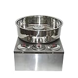 Número de producto: GL1202 YIBANG-DIANZI Máquina de algodón de Caramelo Maker de algodón de Gas de Acero Inoxidable Comercial Bricolaje Máquina de Candyfloss Máquina de Dulces de algodón Cepillado de Lujo 1pc