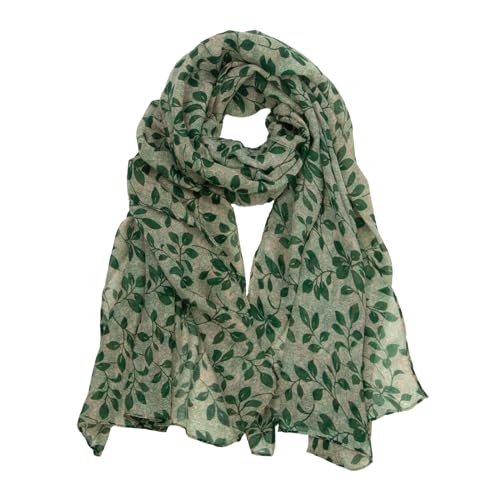 RIIQIICHY Pañuelo Cuello Mujer Verde Fulares para...