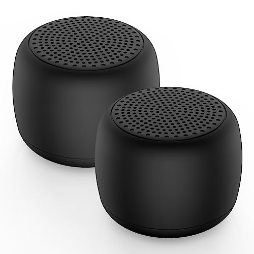 Image of White Noise Machine Babelio Mini Sound Machine for Adults Kids Baby | 15 Non-looping Sounds | Timer | Easy to Pocket and Travel - Black (Pack of 2)