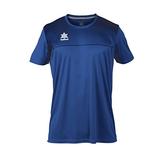 Luanvi Apolo Camiseta, Hombre, Azul Marino, M