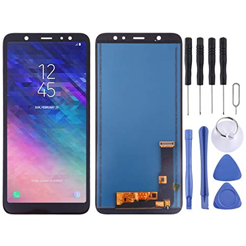 Afficheur LCD Galaxy A6+ 2018 vitre tactile bloc complet TFT noir