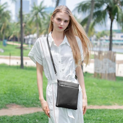 befen Genuine Leather Small Crossbody Purses for Women Travel Cross Body Bags Lightweight with Adjustable Shoulder Strap2