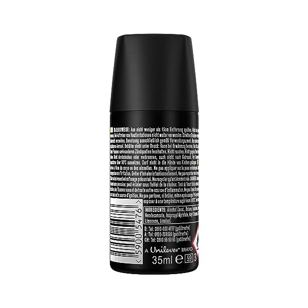 AXE Deospray Dark Temptation ohne Aluminium, 35 ml – Bild 3