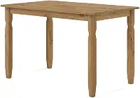 Mesa de Jantar de Madeira Maciça Marrom Antique