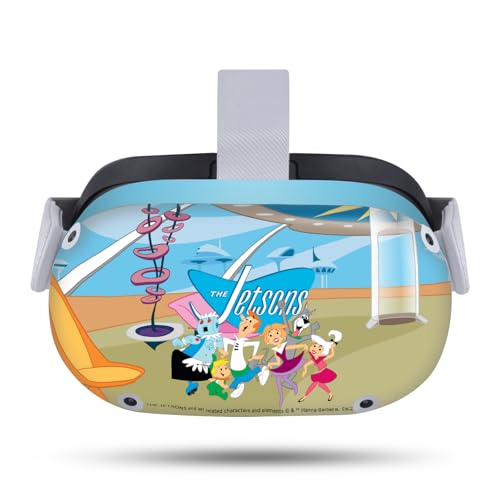 Skin Meta Quest 2 autocollant vinyle The Jetsons protection casque réalité virtuelle