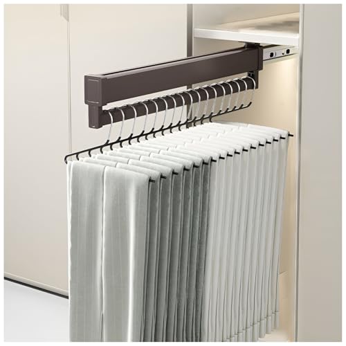 Tringle extensible de placard pour un dressing épuré et ordonné