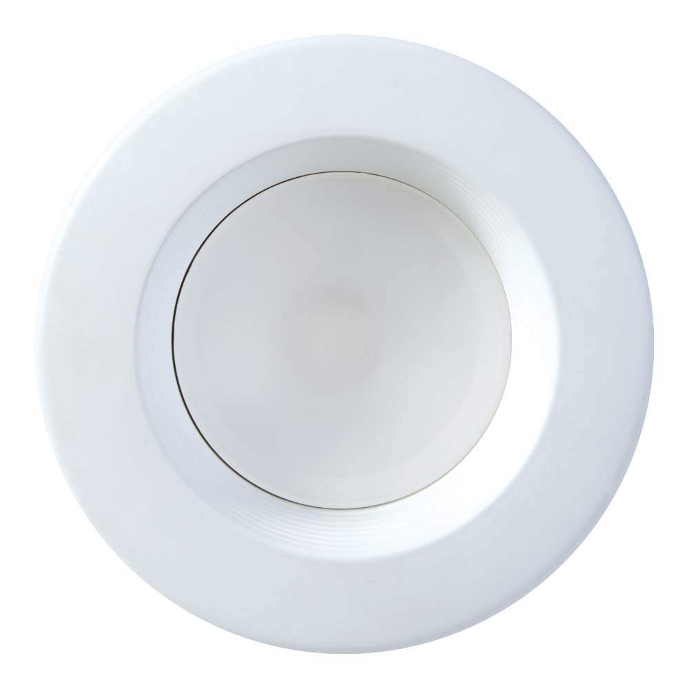 HALO RL 4 in. White Bluetooth Smart Integrated LED Recessed Ceiling Light Trim, Tunable CCT (2700K-5000k) by HALO Home