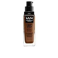 Vista 32 de NYX Professional Makeup Can't Stop Won't Stop - Cepillo para base de maquillaje