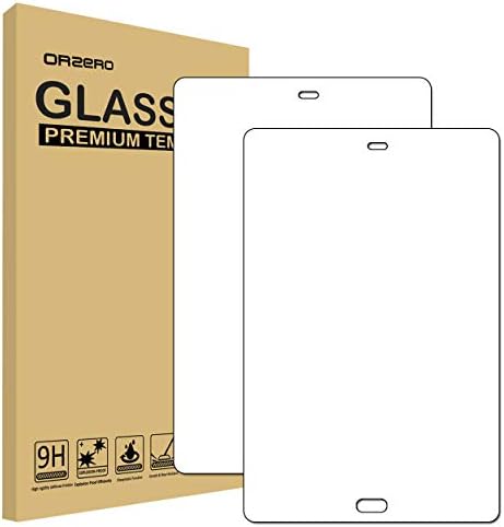 Orzero (2 Pack) For Asus Zenpad Z8s, ZT582KL Tempered Glass Screen Protector, 9 Hardness HD Anti-Scratch Bubble-Free (Lifetime Replacement)