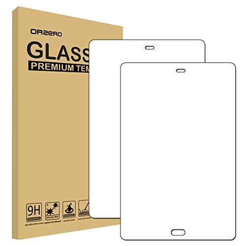 Orzero (2 Pack) For Asus Zenpad Z8s, ZT582KL Tempered Glass Screen Protector, 9 Hardness HD Anti-Scratch Bubble-Free