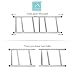 ZAPATERO DE METAL ESTANTERIA METALIZA PARA ZAPATOS EXTENSIBLE 62 A 115 CM...