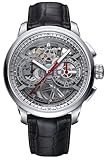 maurice lacroix masterpiece chronograph skeleton Verschraubter Sichtboden – Der verschraubte Sichtboden aus Saphirglas ermöglicht einen Blick auf das veredelte Uhrwerk.