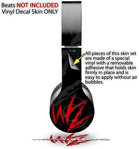 Skin Decal Wrap Works with Original Beats Solo HD Headphones WZ on Black Skin Only (Headphones NOT Included)
