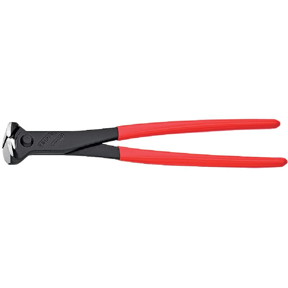 KNIPEX 68 01 280 End Cutting Nipper black atramentized plastic coated 280 mm