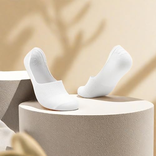 No Show Socks Women Low Socks Non Slip Flat Boat Line3