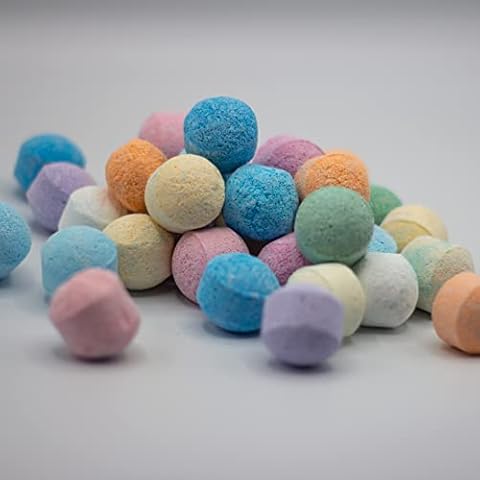 60 x mini bath bomb marbles, assorted fragrances Cover