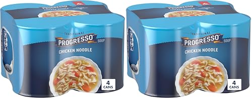 Image of Progresso Traditional, Chicken Noodle Soup, Ready To Serve, 19 oz.,(Pack of 8)