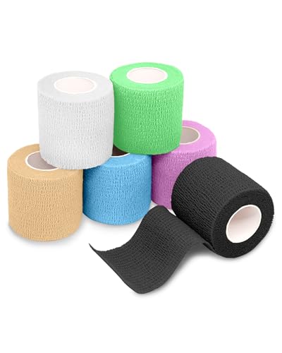 Image of FriCARE Self Adhesive Bandage Wrap, Medical Tape in First Aid Kit