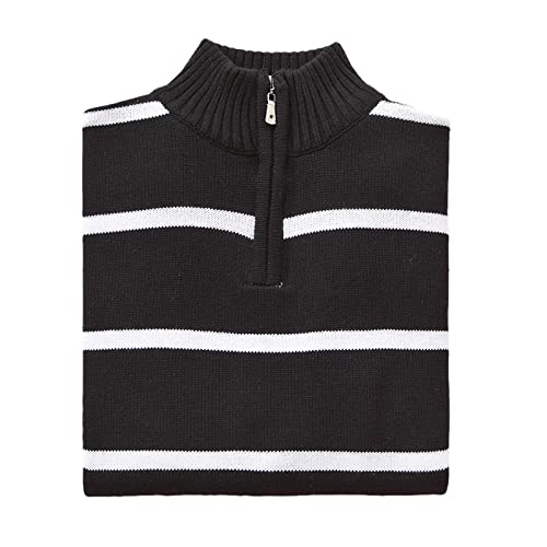 Pull chaud épais demi-fermeture éclair homme pour ne plus jamais avoir froid en automne hiver