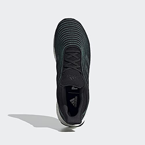 Image of adidas Men's Ultraboost DNA Parley Shoe, Black /Black /Blue Spirit, 8- M US