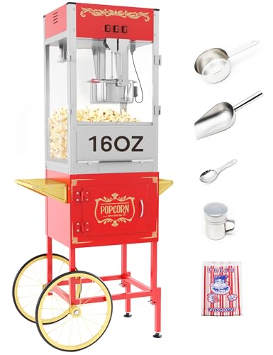 PopBria 16oz Commercial Popcorn Machine