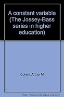 A constant variable (The Jossey-Bass series in higher education) 0875891055 Book Cover