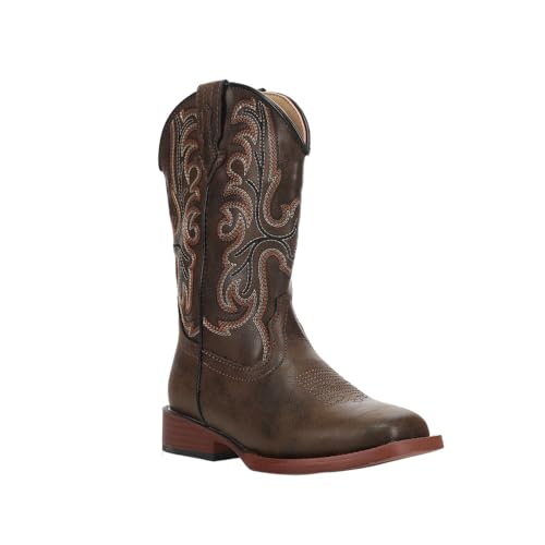 Roper Patrick (Toddler/Little Kid) Western Boot, Brown, 11 US Unisex2