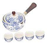  Service à thé Kungfu, service à thé, tasses à thé 1 ensemble théière turque chinoise théière marocaine poterie chinoise ensemble de tasses à thé rotative petite théière en céramique tasse à thé en cér
