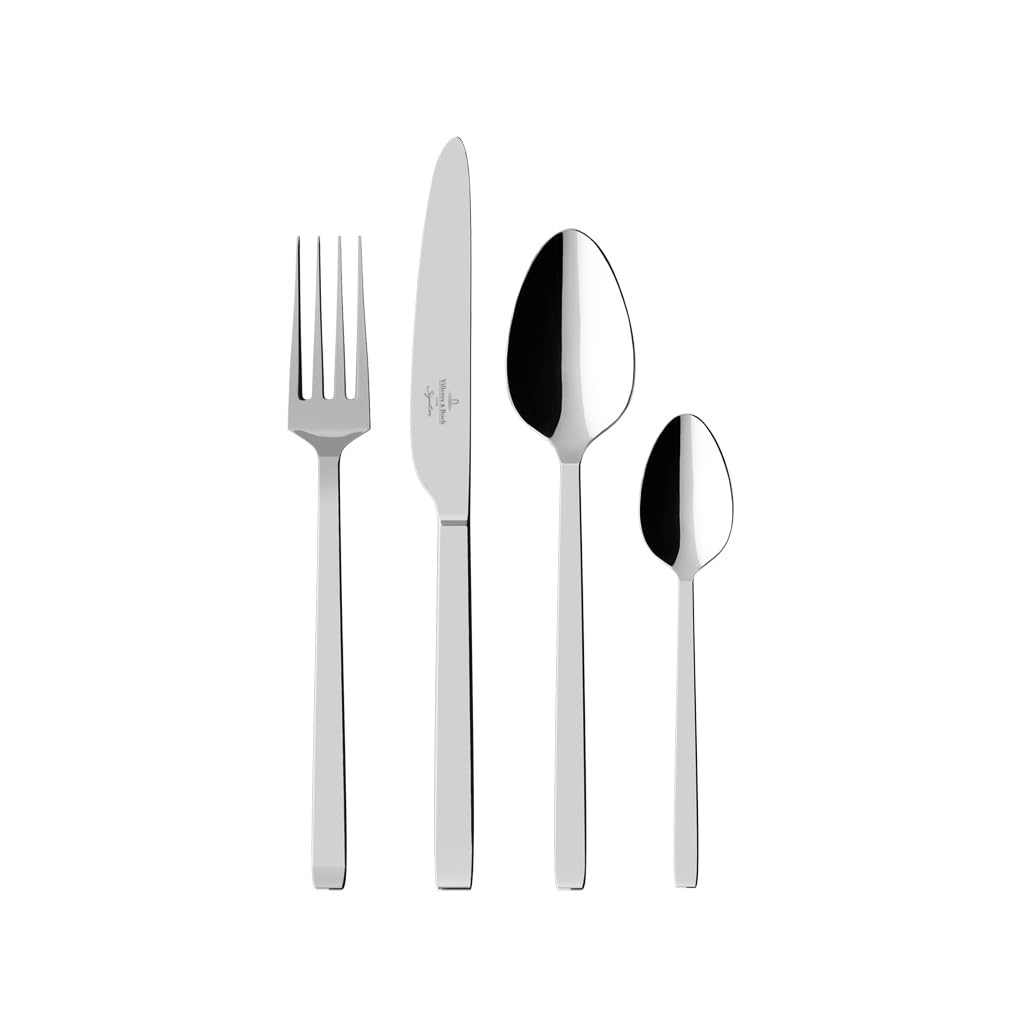 Villeroy & Boch La Classica Cutlery for Up To 6 People, 24 Pieces, Stainless Steel