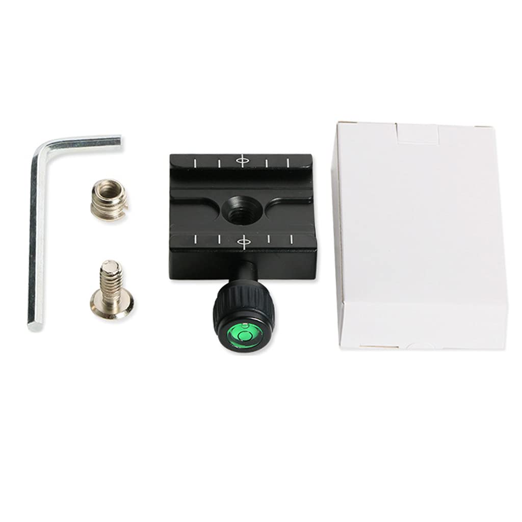 50mm Quick Release Plate Compatible for DSLR Arca for Camera Tripod for Head Monopod Comes with Spanner