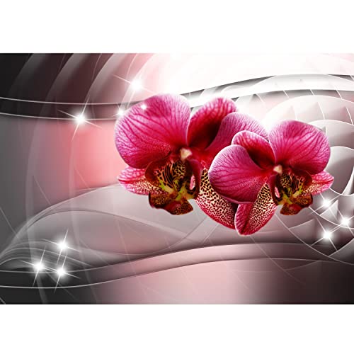 TDYNJJ Wandbild Fototapete 3D Effekt - Lila Tier Pferd Blume - 3D Selbstklebend Wandaufkleber Wandbild Wandtapete Wohnzimmer Schlafzimmer Hauptdekorationen