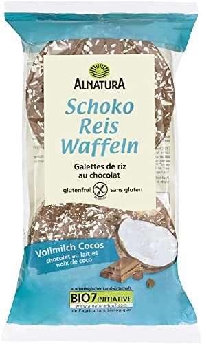 Alnatura Bio Reiswaffeln Vollmilch-Cocos 100g