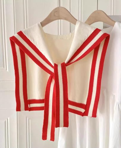 Sweater Shawl Wraps Women Knitted Stripe Pashmina Shawls and Wraps Cashmere Sweater Shawl Scarf Cardigan Cape Shoulder Top3