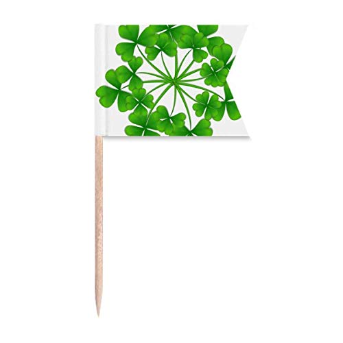 Cure-dents trèfle pour offrir et décorer la table de la St Patrick - 2